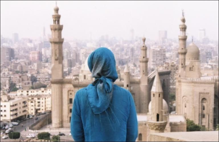 Wendy viewing Cairo from the Citadel