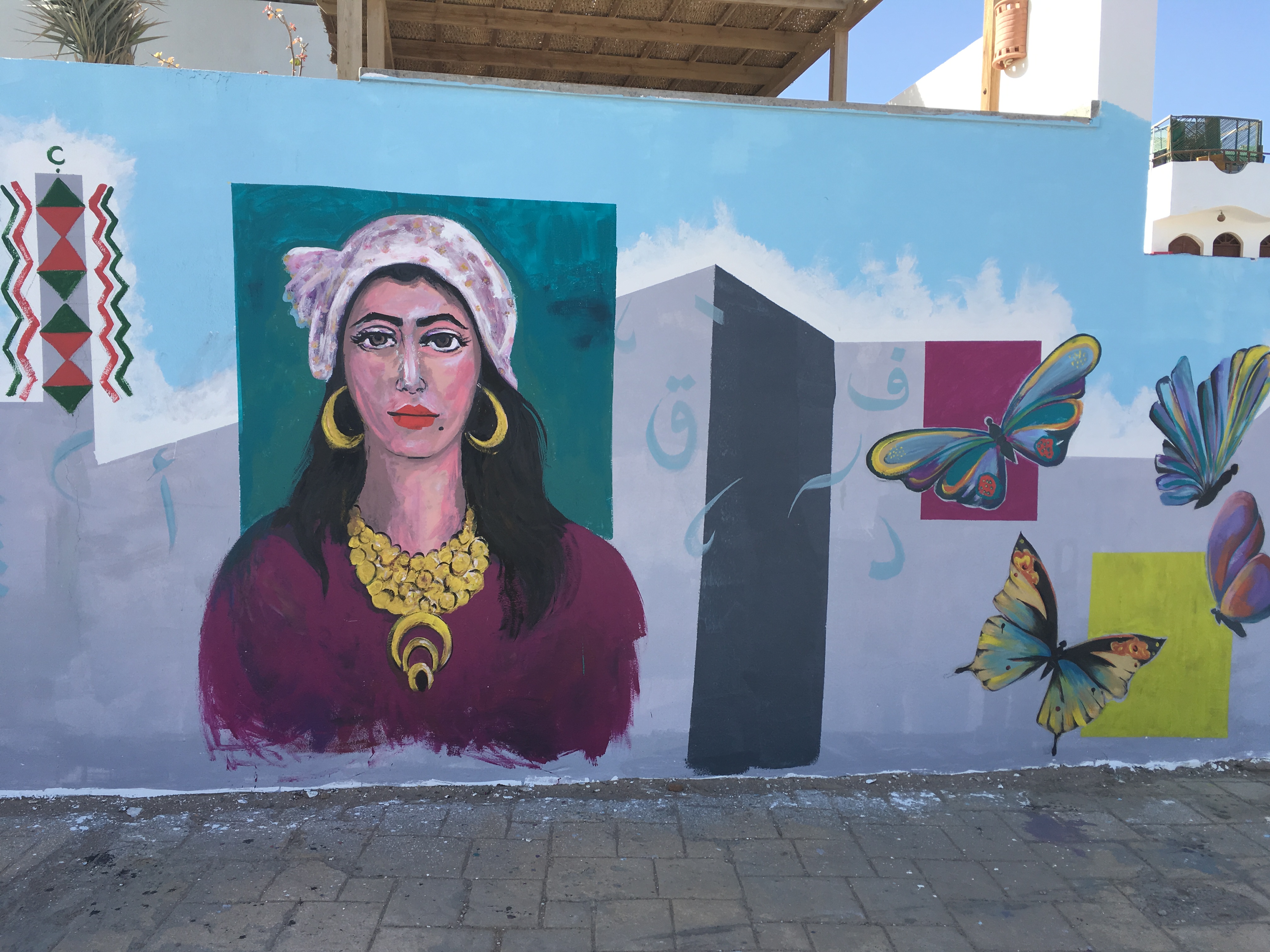 Dahab's street art 