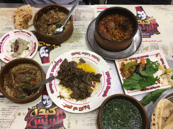 Food fiesta at Cairo's Kebdet Elprince