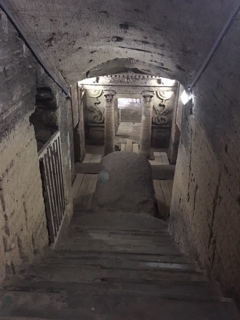 The Catacombs of Kom El Shoqafa by Passainte Assem