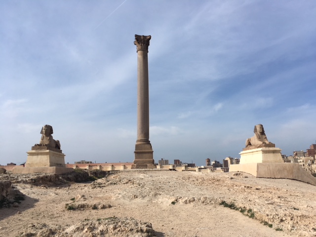 Pompei's Pillar by Passainte Assem