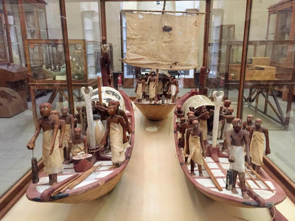 Different boat styles in Ancient Egypt by Bassem Sameh