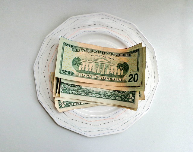 Cash tips: never necessary but always appreciated. Image via Pixabay