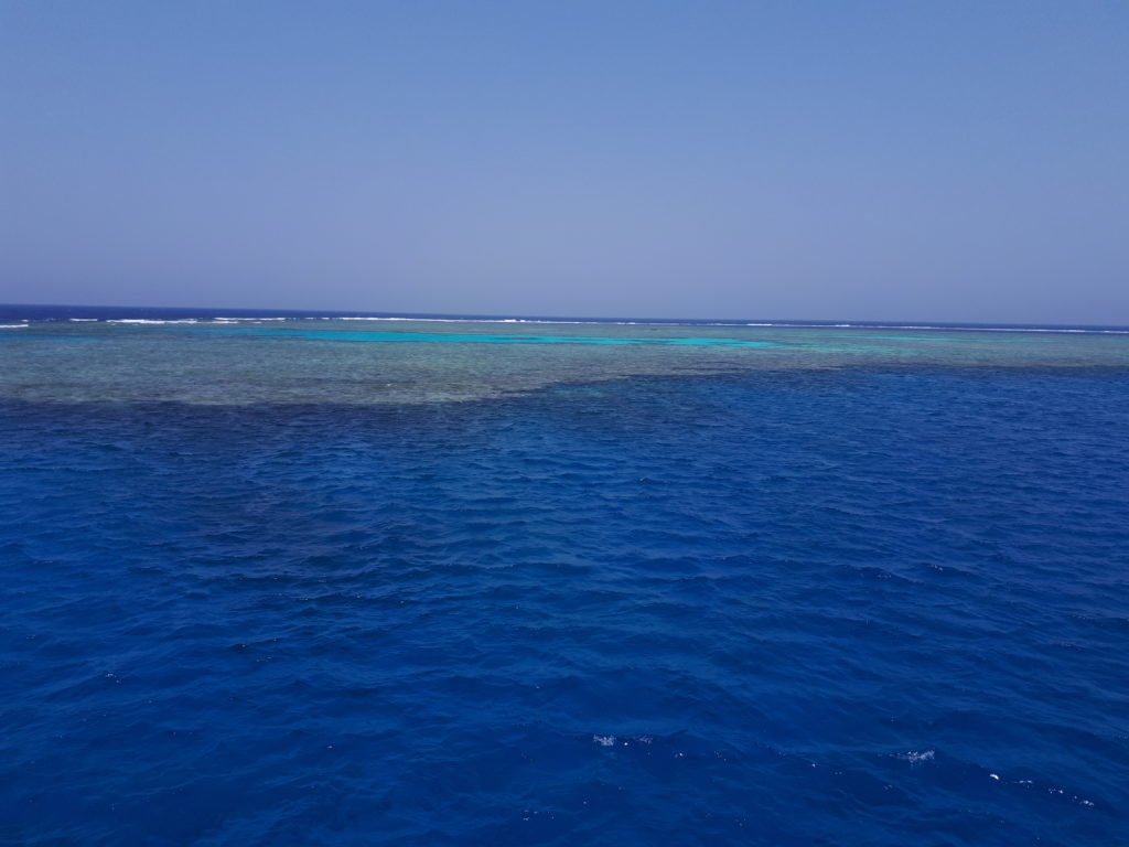 How many different shades of blue can there be in one place? Unreal! By Hesham Mohammad