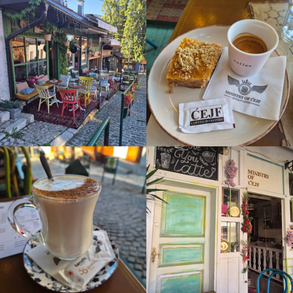 The rewards of staying one extra day in Sarajevo - Coffee, Baklava, Saalep and THE view 
