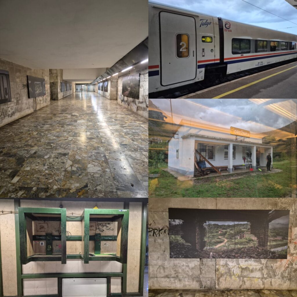 Sarajevo Train Station & the Train to Mostar