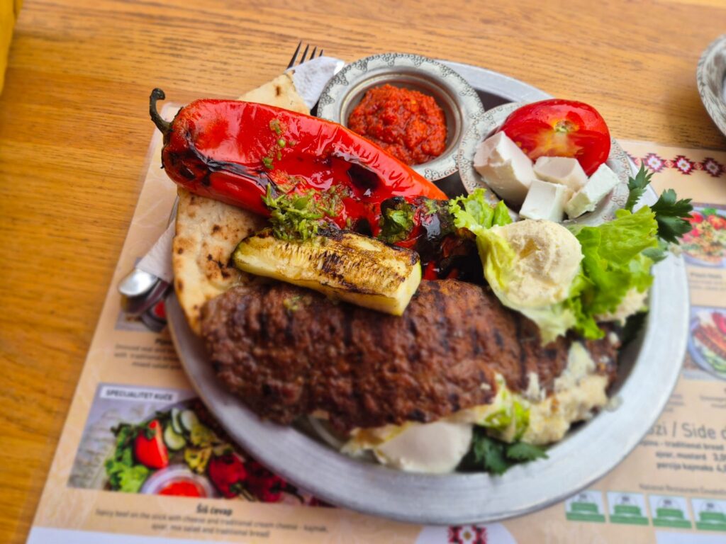 A hearty beef dish in Mostar