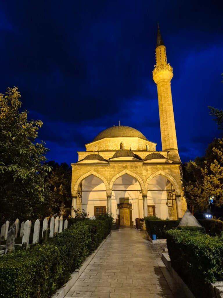 Sarajevo at night